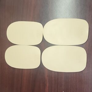 Lot of 4 Rubber Heel Lifts - Heel Lift Insert size MS5 new